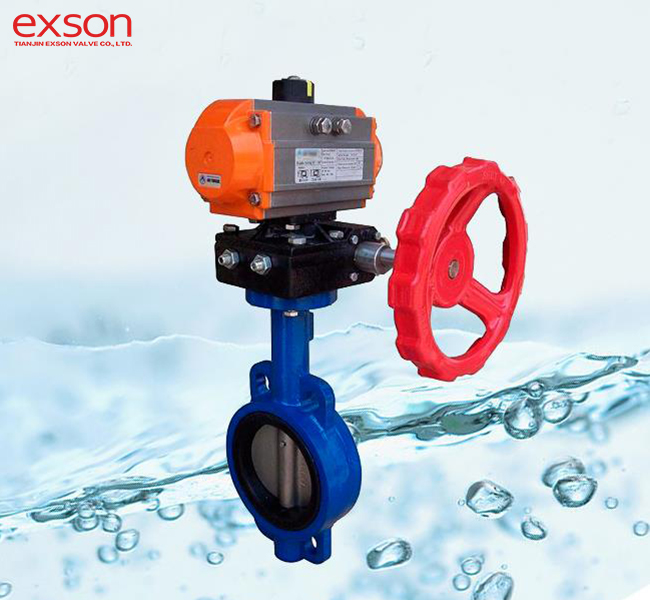 Butterfly Valve With Electric Actuator